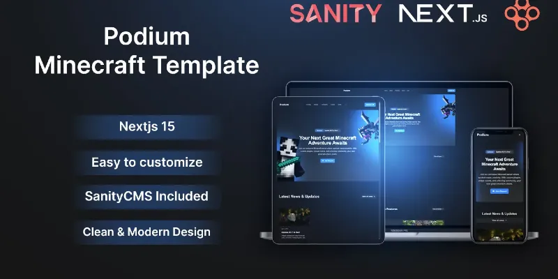 Podium — Minecraft Template