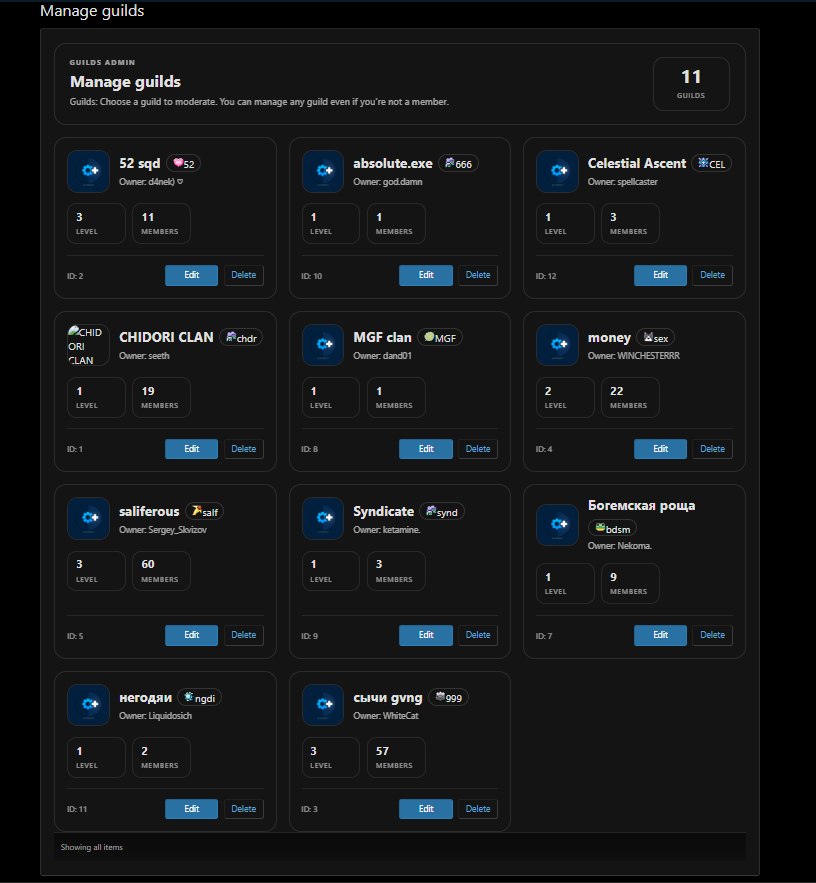 Guilds #13